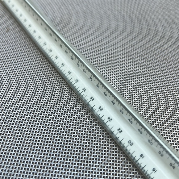 Engineers Scale Triangular Drafting Ruler - Picture 3 of 3